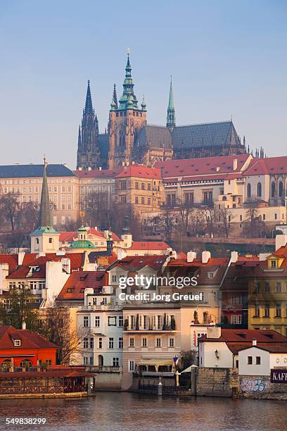 st. vitus cathedral - st vitus's cathedral stock pictures, royalty-free photos & images