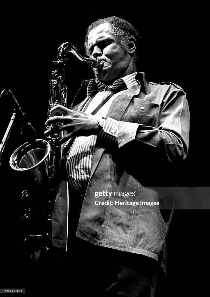 Dexter Gordon, Capital Jazz, Knebworth, 1981.   Artist: Brian O'Connor.