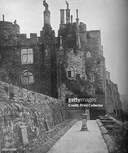 'Berkeley Castle, the seat of the Rt. Hon. Lord Fitzhardinge', c1913. Berkeley Castle in Berkeley, Gloucestershire. The castle's origins date back to...