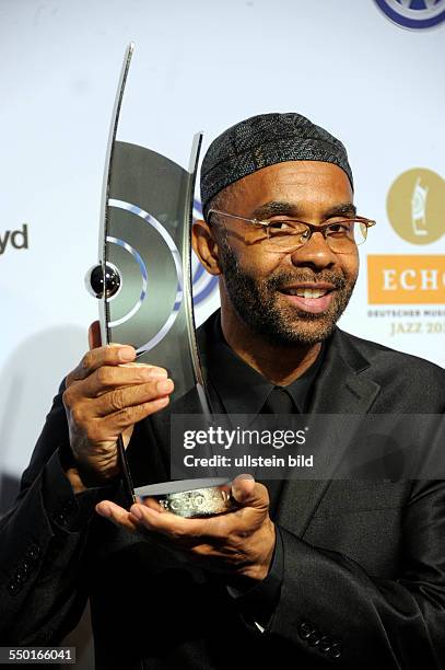 Kenny Garrett - bei der ersten Echo-Jazz-Verleihung in Hamburg in der Fischauktionshalle.