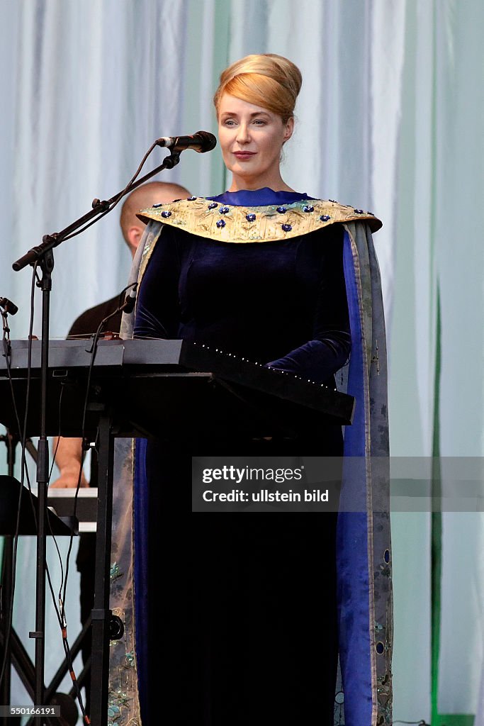 Dead Can Dance, Worldmusic, Australia, Citadel Music Festival 2013, performing on June 17, 2013, at Zitadelle, Spandau, Berlin, Germany