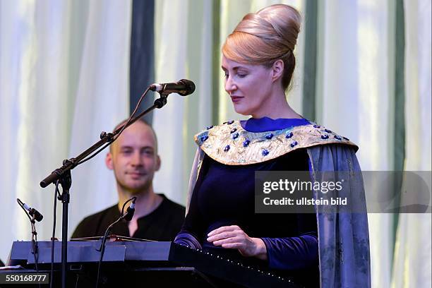 Dead Can Dance, Worldmusic, Australia, Citadel Music Festival 2013, performing on June 17 at Zitadelle, Spandau, Berlin, Germany