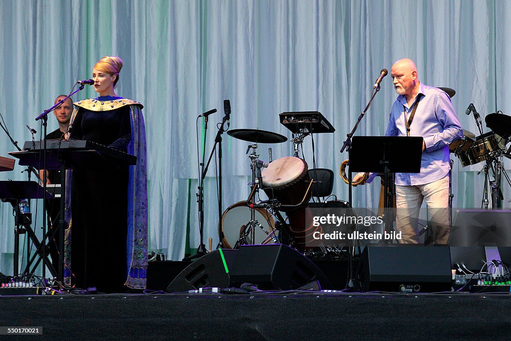 Dead Can Dance, Worldmusic, Australia, Citadel Music Festival 2013, performing on June 17, 2013, at Zitadelle, Spandau, Berlin, Germany