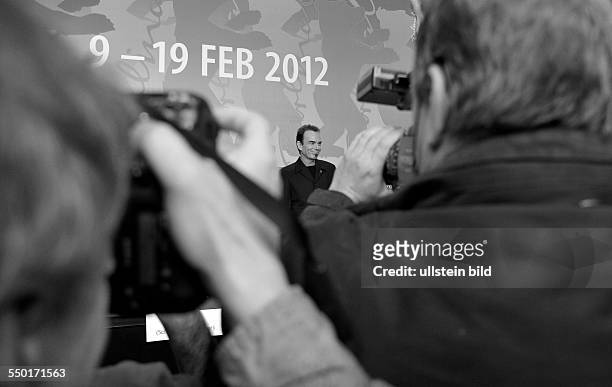 Regisseur Billy Bob Thornton während der Pressekonferenz zum Film -JAYNE MANSFIELD S CAR- anlässlich der 62. Internationalen Filmfestspiele in Berlin