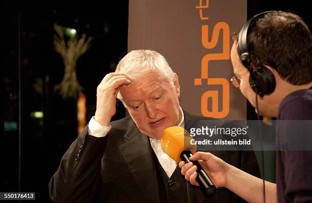 Regisseur Peter Kubelka zu Gast bei Knut Elstermann im Radio Eins Nighttalk am Rande der 56. Internationalen Filmfestspiele in Berlin