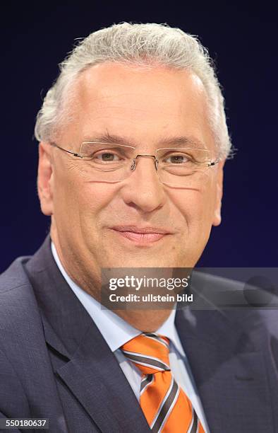 Joachim Herrmann in der ZDF-Talkshow "maybrit-illner" in Berlin