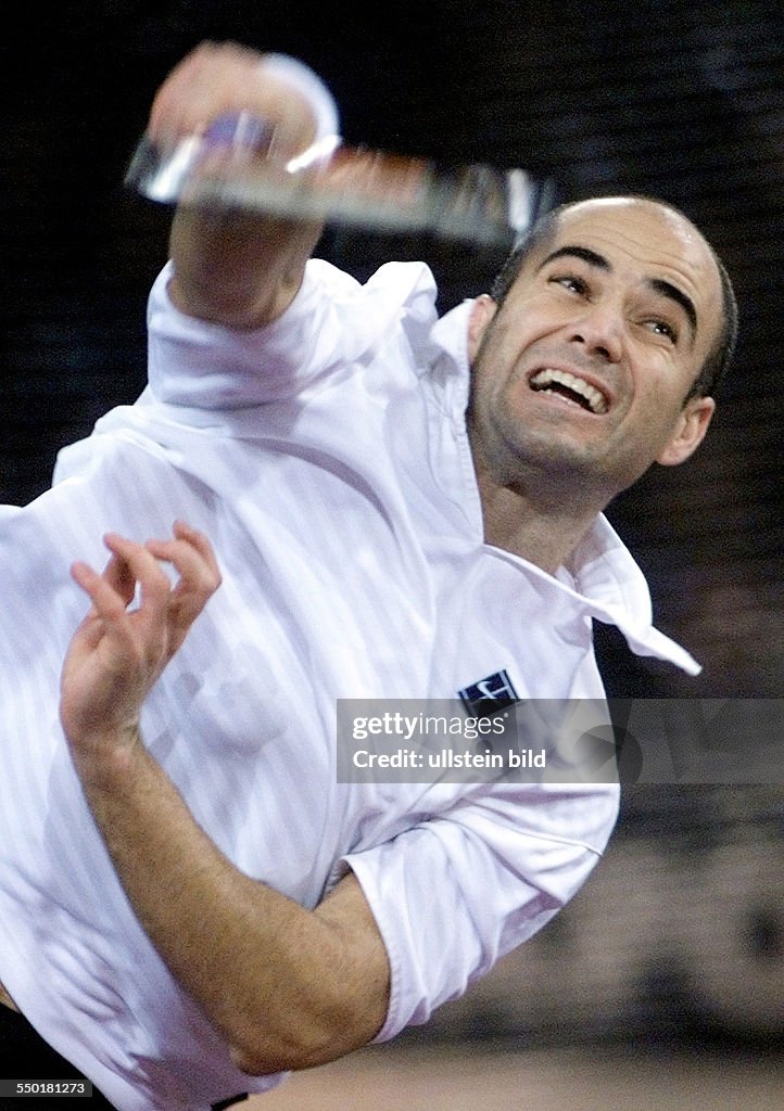 Agassi, Andre, tennis player, USA
