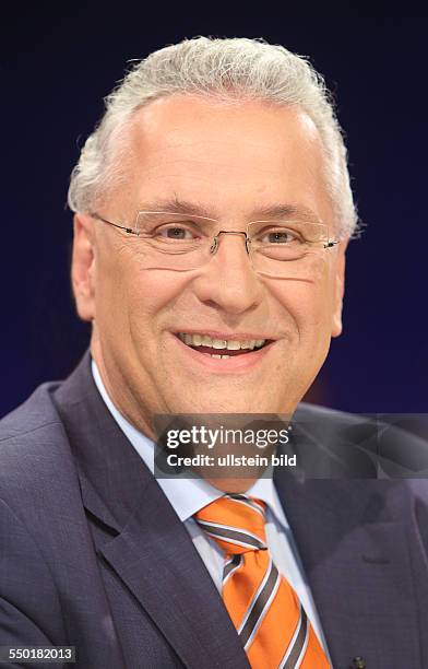 Joachim Herrmann in der ZDF-Talkshow "maybrit-illner" in Berlin