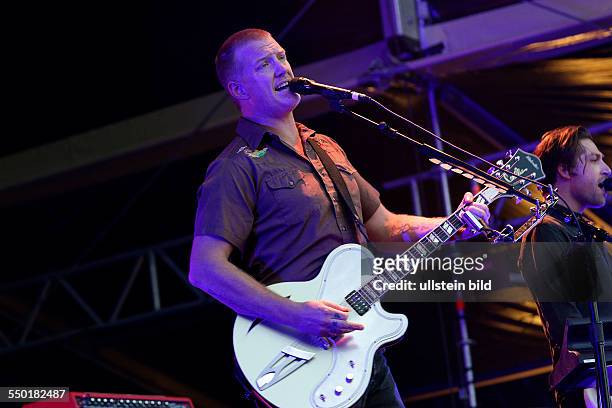 Queens Of The Stone Age, Alternative Rock, USA, Citadel Music Festival 2013, performing on June 22 at Zitadelle, Spandau, Berlin, Germany
