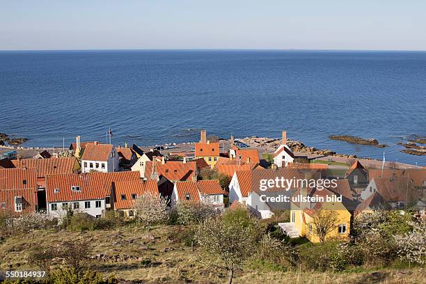 Gudhjem at the Baltic Coast