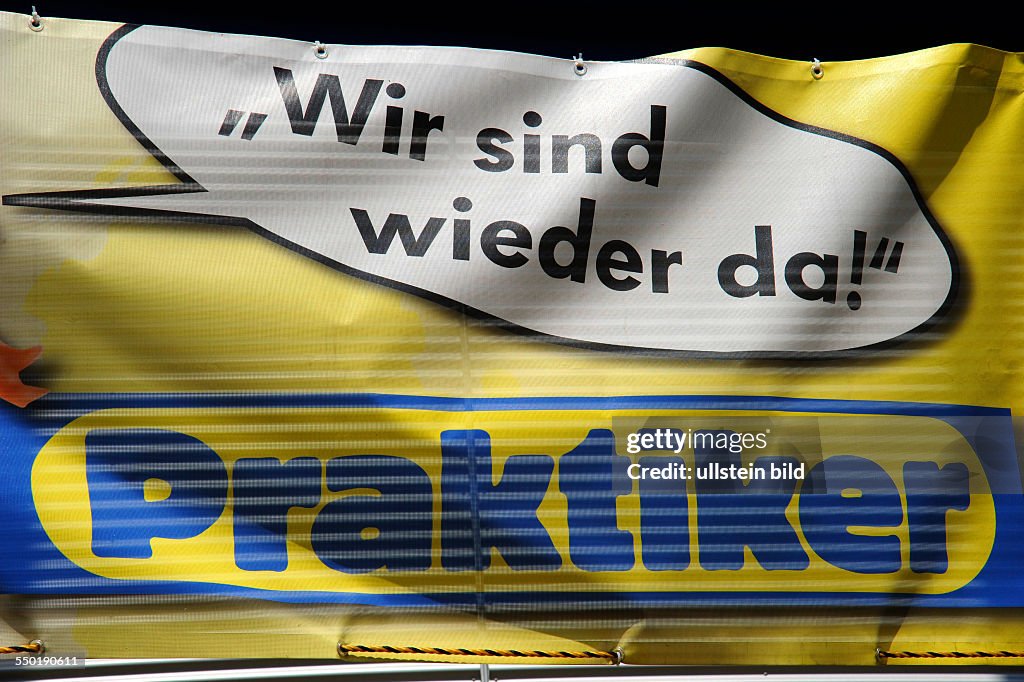 Pleite Praktiker Baumarkt