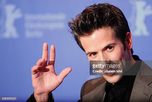 Schauspieler Christian Oliver während der Präsentation des Films -THE GOOD GERMAN- anlässlich der 57. Internationalen Filmfestspiele in Berlin