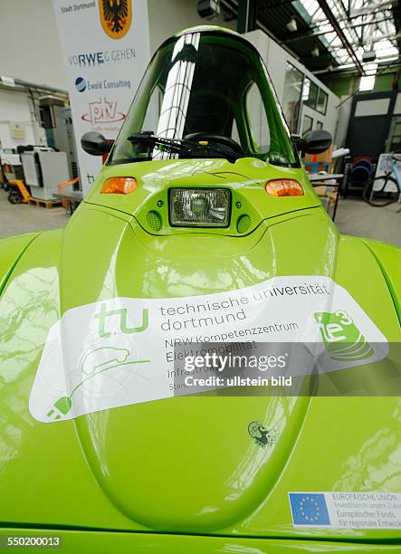 An electric car made by Technical University Dortmund