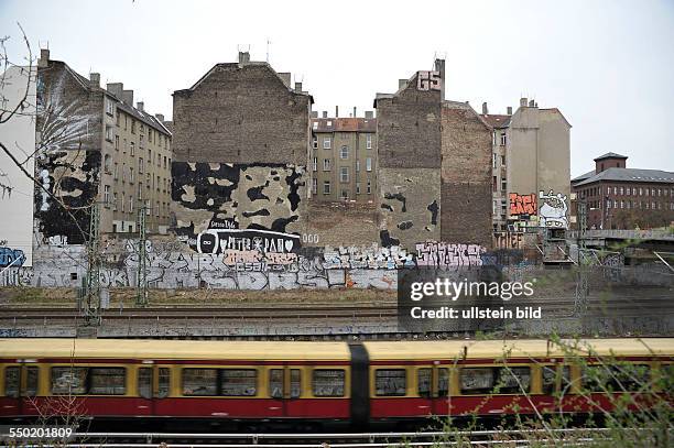 Häuser an der Sonnenburger Strasse in Berlin-Prenzlauer Berg