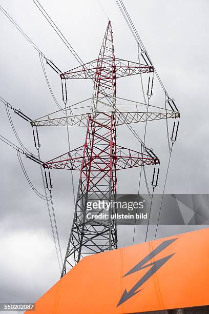 Stromleitung, Symbolfoto für Ende oder Änderung in der Energiepolitik