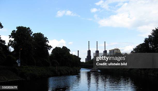 Karftwerk Lichtefelde, Barnackufer, Teltowkanal, Lichtefelde, Steglitz