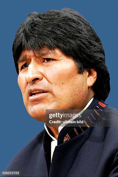 Evo Morales - Praesident von Bolivien