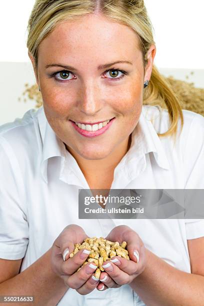 Alternative Energie für die Heizung. Heizen mit Pellets schont die Umwelt.