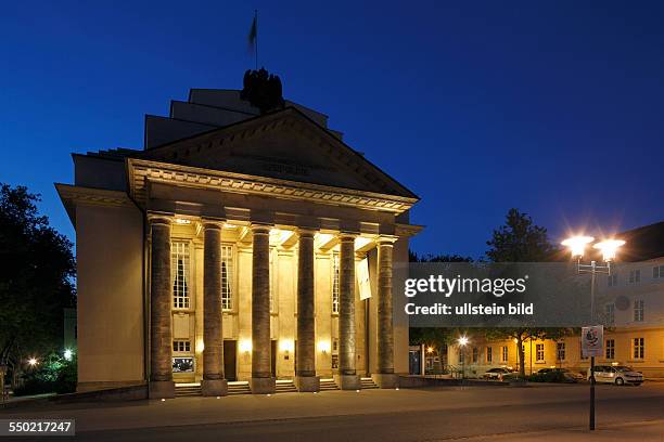 Detmold, Werre, Teutoburgian Forest, Teutoburg Forest / Egge Hills Nature Park, East Westphalia, North Rhine-Westphalia, NRW, Theaterplatz, regional...