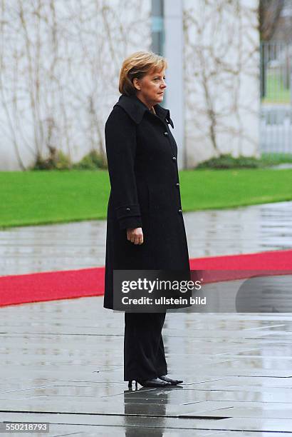 Bundeskanzlerin Angela Merkel anlässlich des Besuches des Präsidenten der Republik Kasachstan in Berlin