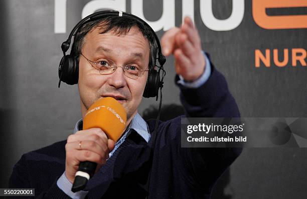 Moderator Knut Elstermann beim RadioEins Berlinale Nighttalk am Rande der 61. Internationalen Filmfestspiele in Berlin