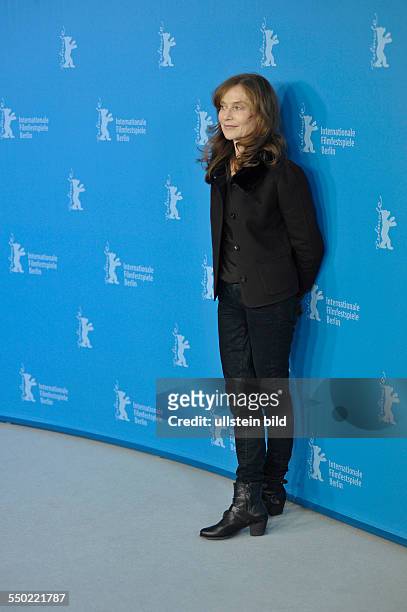 Schauspielerin Isabelle Huppert während des Photocalls zum Film -LA RELIGIEUSE/THE NUN- anlässlich der 63. Internationalen Filmfestspiele in Berlin