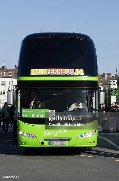 Long distance bus in Berlin