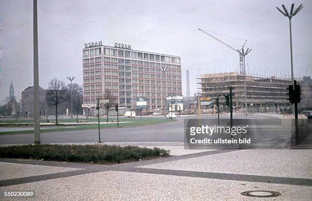 Osram-Haus am Ernst-Reuter-Platz in Berlin, um 1963 - Aufnahmedatum geschätzt