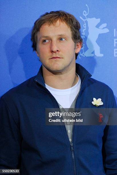 Schauspieler Maximilian Brückner während eines Pressetermin zum Film -Kirschblüten-Hanami- anlässlich der 59. Internationalen Filmfestspiele in Berlin