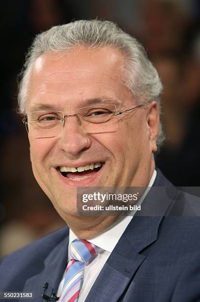 Joachim Herrmann in der ZDF-Talkshow "maybrit illner" in Berlin