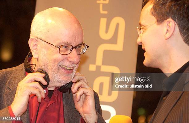 Hans Helmut Prinzler zu Gast bei Knut Elstermann im Radio Eins Nighttalk am Rande der 56. Internationalen Filmfestspiele in Berlin