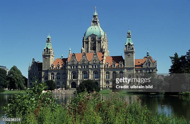 Rathaus der Landeshauptstadt Niedersachsens Hannover.