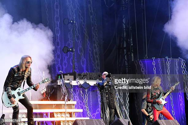 Rob Halford während des Wacken-Open-Air Festivals