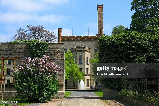 Bielefeld, North Rhine-Westphalia, NRW, Ravensberg Park, Ravensberg spinning factory, former flax mill, nowadays adult education centre