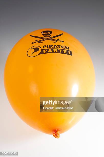Streuartikel der Piratenpartei, Luftballon der Piratenpartei.