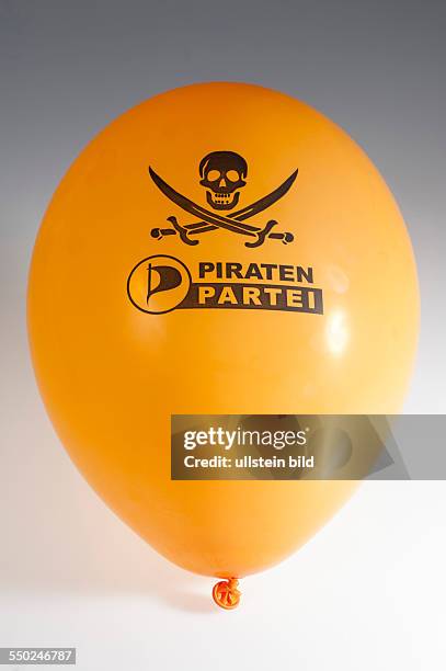 Streuartikel der Piratenpartei, Luftballon der Piratenpartei.