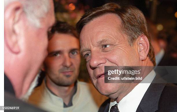 Harmut Mehdorn am Rande der Internationalen Funkausstellung in Berlin