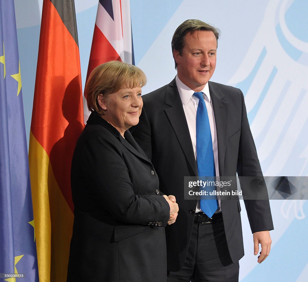 David Cameron und Angela Merkel