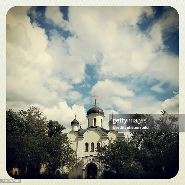 Instagram-Smartphone-Photography - Russisch-orthodoxe Christi-Auferstehungs-Kathedrale am Hohenzollerndamm in Berlin-Wilmersdorf