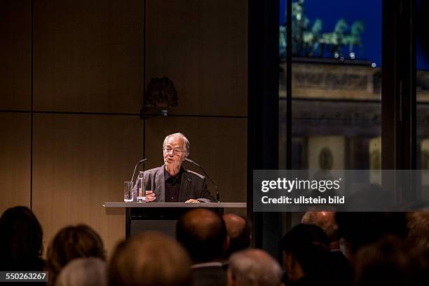 Volker Braun 65 Jahre SINN UND FORM Veranstaltung in der Akademie der Künste am Pariser Platz, am .