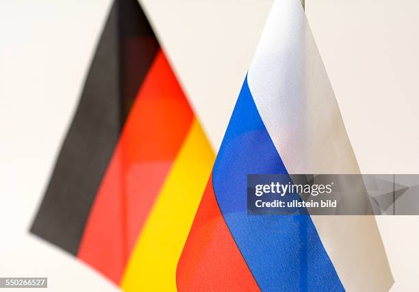 Flag of Russia and Germany