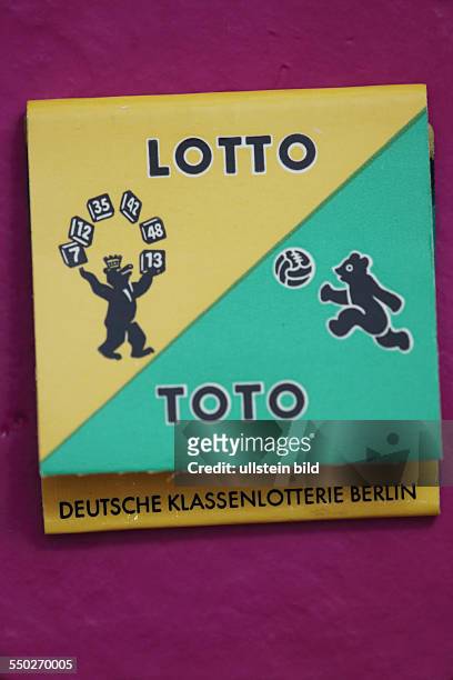 Streichhoelzer, Lotto, Toto, Glücksspiel, Berlin