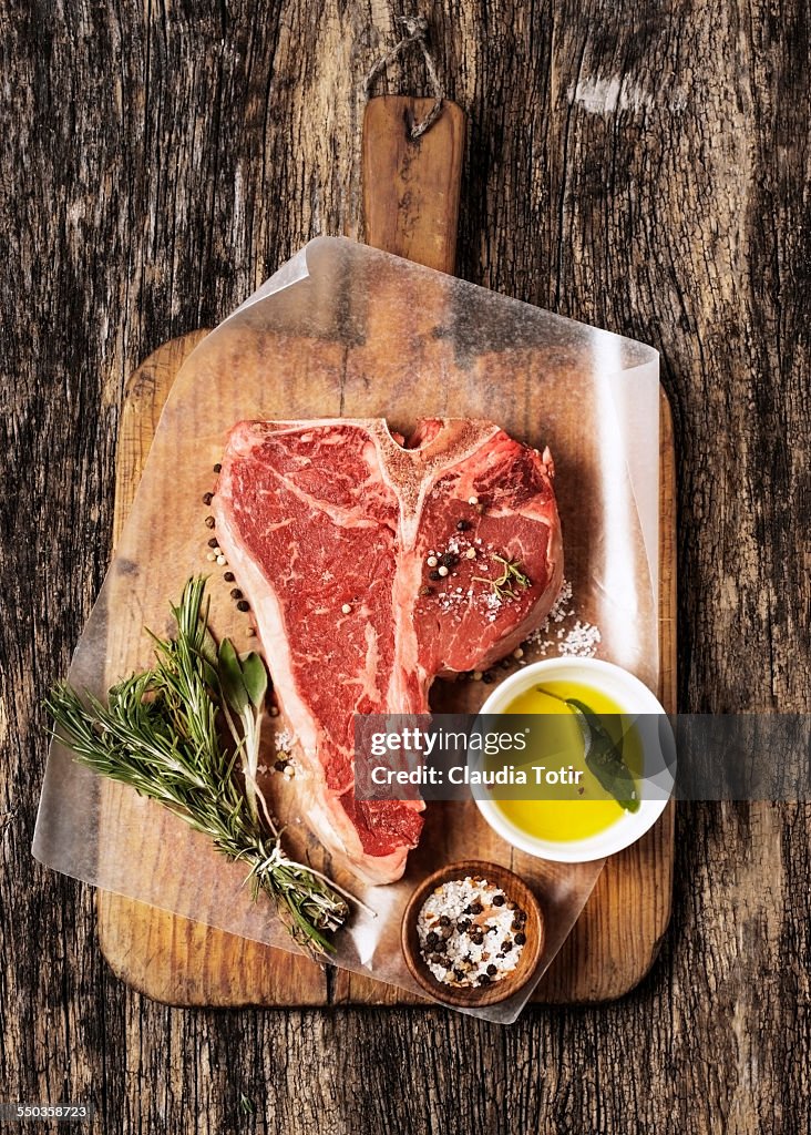 T-bone steak