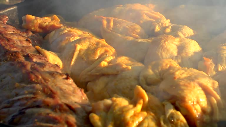Checken Rabs Bbq Ribs And Chicken Videos and HD Footage - Getty Images