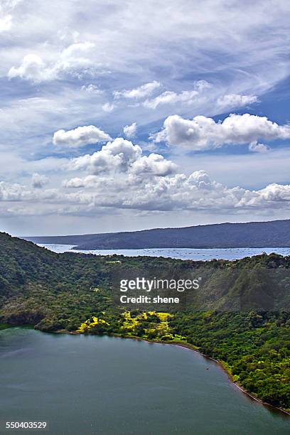 over the volcano taal. - tagaytay stock pictures, royalty-free photos & images