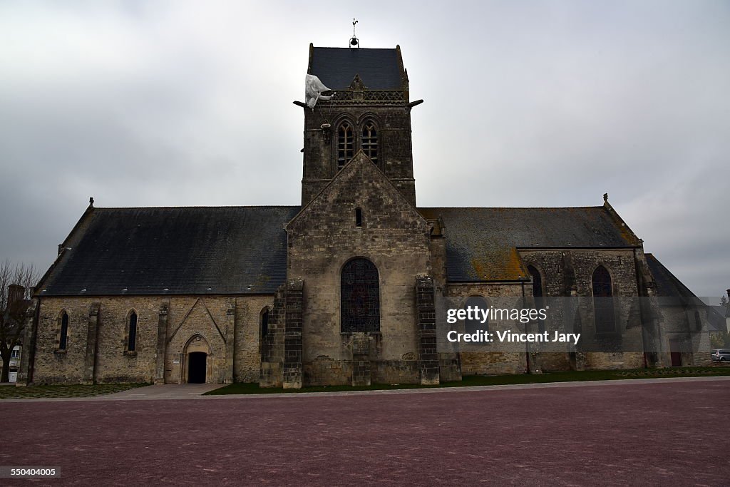 Church of sainte mere eglise city