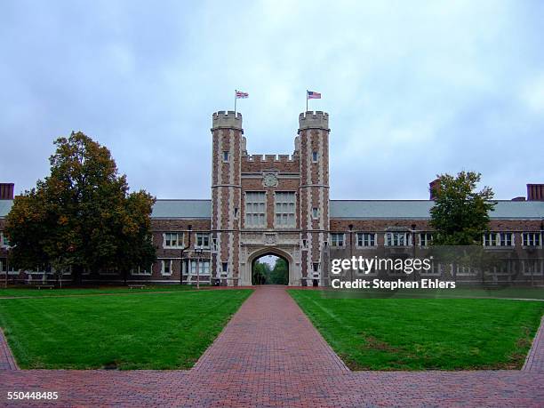 Brookings Hall, one of the symbols of Washington University in St. Louis.