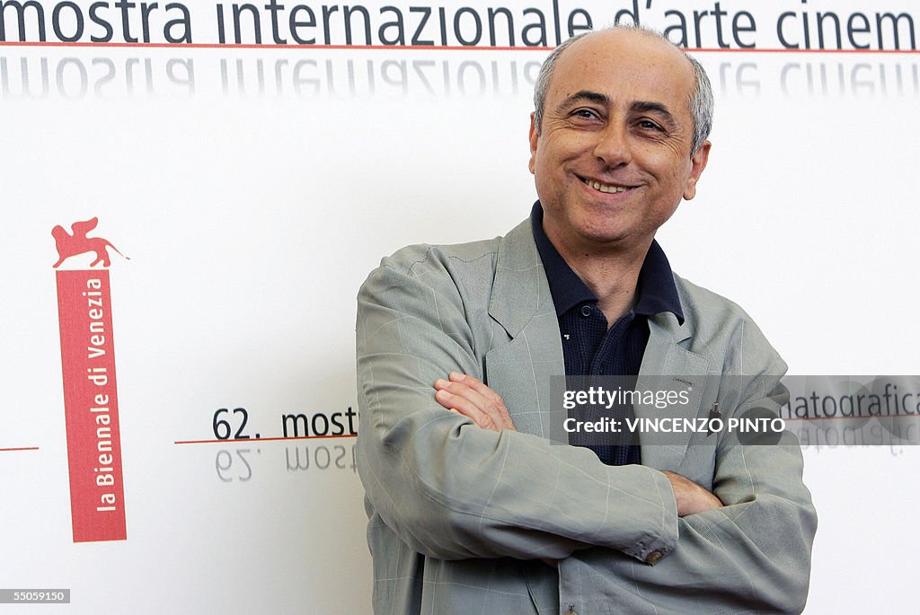 Italian director Roberto Faenza poses at