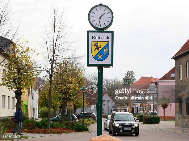 Die Gemeinde Roitzsch im Landkreis Anhalt Bitterfeld ist derzeit die Gemeinde mit den geringsten Schulden in Sachsen-Anhalt Foto: Ortsansicht