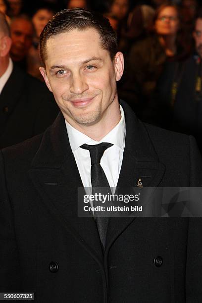 Schauspieler Tom Hardy anlässlich der Premiere des Films -Locke- im Odeon West End während des 57. BFI London Film Festivals